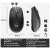 RATON OPTICO WIRELESS M190 GRIS MARENGO LOGITECH