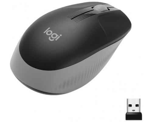 RATON OPTICO WIRELESS M190 GRIS MEDIO LOGITECH