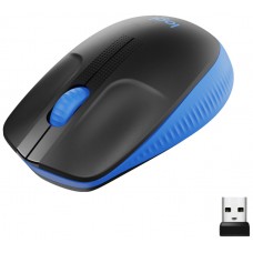 RATON OPTICO WIRELESS M190 AZUL LOGITECH