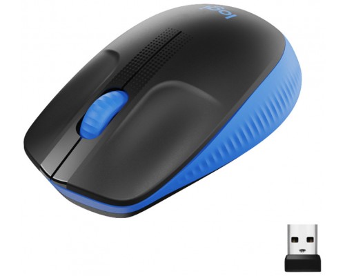 RATON OPTICO WIRELESS M190 AZUL LOGITECH