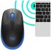 RATON OPTICO WIRELESS M190 AZUL LOGITECH