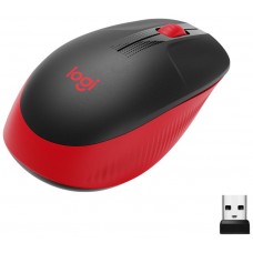 RATON OPTICO WIRELESS M190 ROJO LOGITECH