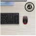 RATON OPTICO WIRELESS M190 ROJO LOGITECH