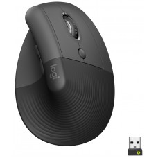 RATON OPTICO WIRELESS ERGONOMICO VERTICAL LIFT GRAFITO LOGITECH