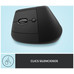 Ratón inalámbrico vertical logitech lift para-MR22 Ratón inalámbrico vertical logitech lift para