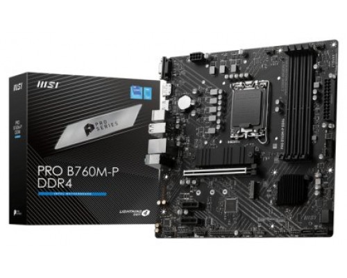 MSI Placa Base PRO B760M-P DDR5 mATX LGA1700