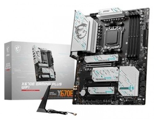 PLACA BASE MSI X670E GAMING PLUS WIFI AM5 ATX 4XDDR5