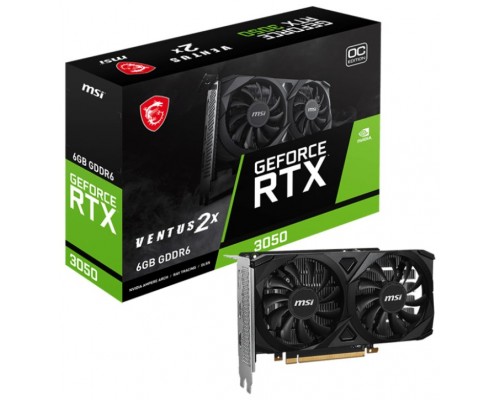 MSI VGA NVIDIA RTX 3050 VENTUS 2X 6G OC DDR6