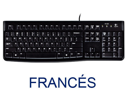 Teclado logitech k120 usb negro frances-MR5 Teclado logitech k120 usb negro frances