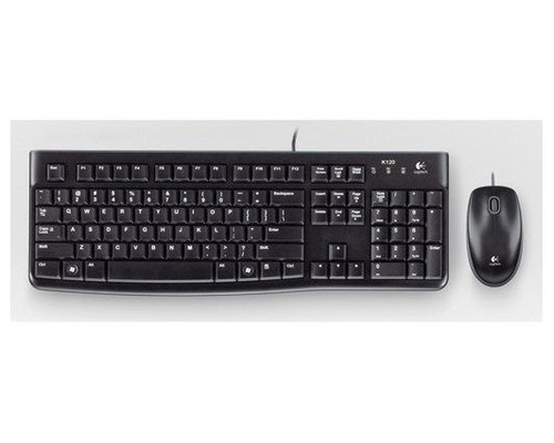 Teclado + mouse logitech mk120 optico-MR9 Teclado + mouse logitech mk120 optico