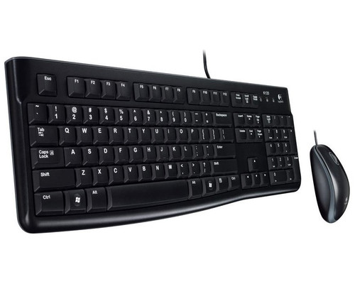 Teclado + mouse logitech mk120 usb-MR8 Teclado + mouse logitech mk120 usb