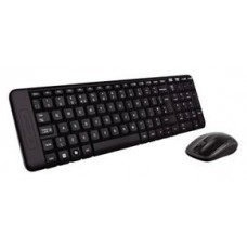 TECLADO + RATON WIRELESS MK220 NEGRO LOGITECH