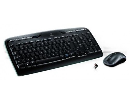 Logitech Teclado+ Ratón MK330 USB Negro