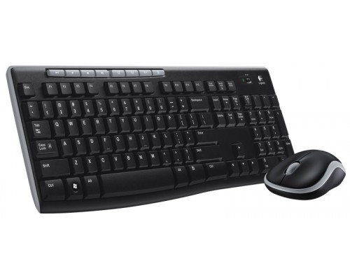 TECLADO + RATON WIRELESS MK270 NEGRO LOGITECH