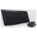 TECLADO + RATON WIRELESS MK270 NEGRO LOGITECH