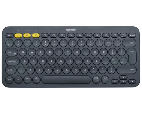 TECLADO LOGITECH K380 DARK GREY MULTIDISPOSITIVO (UK) ·Desprecintados