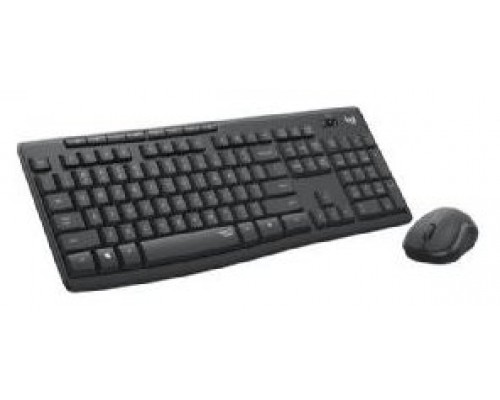 Logitech MK295 Teclado y raton inalambrico Negro