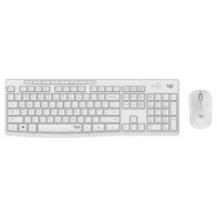 TECLADO + RATON WIRELESS MK295 USB SILENT BLANCO LOGITECH