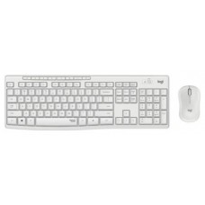 TECLADO + RATON WIRELESS MK295 USB SILENT BLANCO LOGITECH