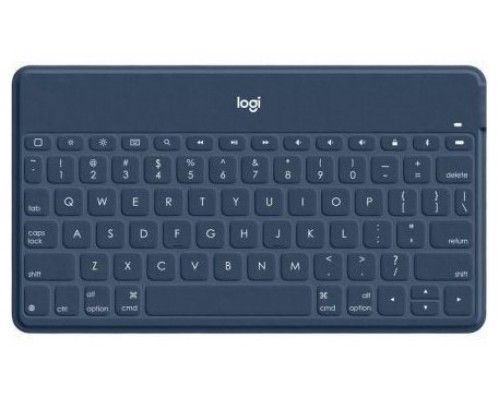 TECLADO LOGITECH KEYS-TO-GO INALAMBRICO BT AZUL