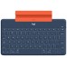 TECLADO LOGITECH KEYS-TO-GO INALAMBRICO BT AZUL