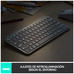 Teclado logitech mx keys mini rosa