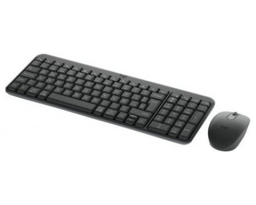 TECLADO + RATON WIRELESS MK250 COMPACT NEGRO LOGITECH