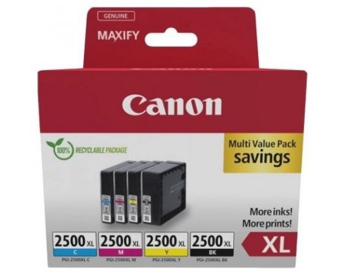 Canon Cartucho Multipack PGI-2500XL