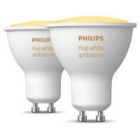 PHILIPS Foco Inteligente GU10 Ambience pack 2