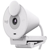 Webcam logitech brio 300 blanco crudo