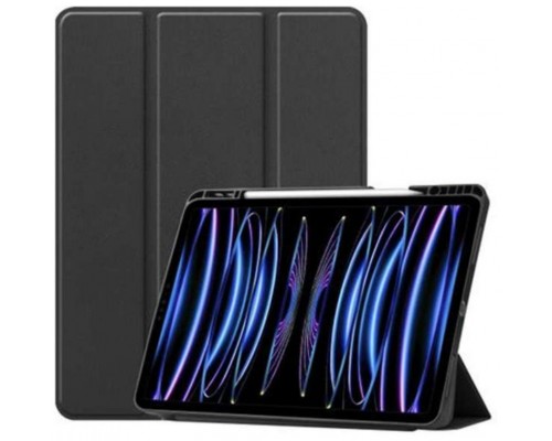 FUNDA TABLET IPAD PRO 12.9"" 2022/21 SMART TRI-FOLD NEGRO JUST IN CASE