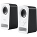 Logitech Altavoz 2.0 Z150 Blanco-IA5 Logitech Altavoz 2.0 Z150 Blanco