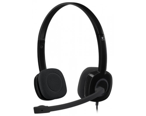 AURICULAR + MICROFONO H151 SUPRESION DE RUIDO NEGRO LOGITECH