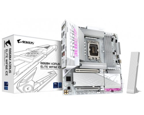 PLACA BASE B860M A ELITE WIFI6E ICE GIGABYTE