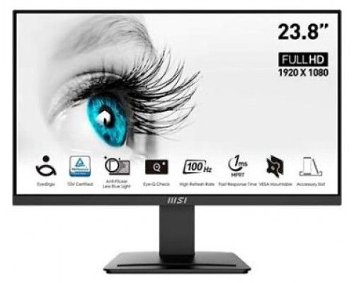 MSI MP2412 Monitor 23.8" VA FHD 100hz 1ms HDMI DP