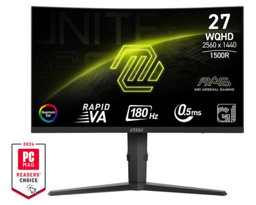 Monitor curvo gaming msi mag 275cqrf-MR82 Monitor curvo gaming msi mag 275cqrf
