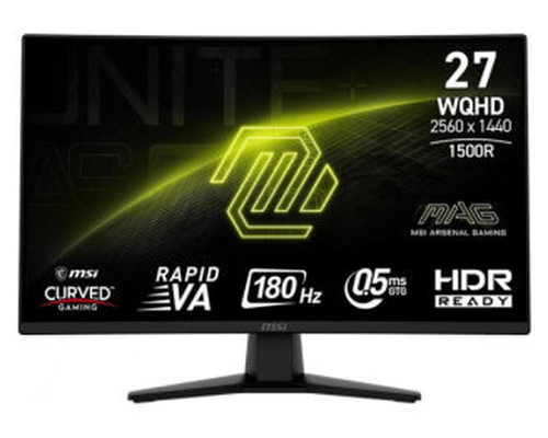 MSI MAG274CQF Monitor 27" WQHD 180hz curv