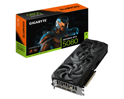 TARJETA GRAFICA GIGABYTE RTX 5080 WINDFORCE OC V2 SFF 16G-DI443 TARJETA GRAFICA GIGABYTE RTX 5080 WINDFORCE OC V2 SFF 16G