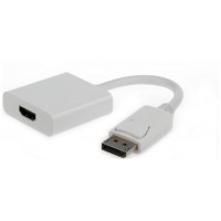 CABLE ADAPTADOR GEMBIRD DISPLAYPORT MACHO A HDMI HEMBRA BLANCO