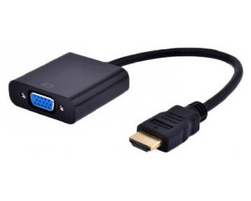 Gembird Adaptador HDMI(M) a VGA(H) + Audio