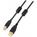 CABLE AISENS USB 2.0 IMPRESORA ALTA CALIDAD FERRITA A/M-B/M 2.0M