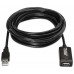 CABLE AISENS USB 2.0 PROLONGADOR AMPLIFICADOR A/M-A/H 5.0M NEGRO