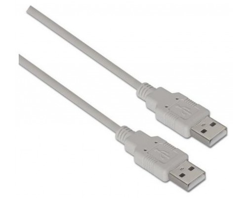 CABLE AISENS USB 2.0 TIPO A/M-A/M BEIGE 1.0M