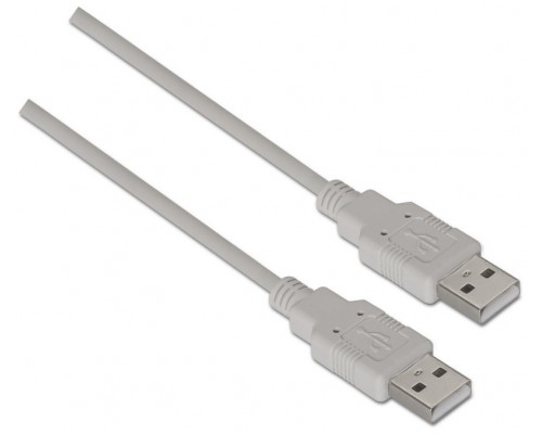 CABLE AISENS USB 2.0 TIPO A/M-A/M BEIGE 2.0M