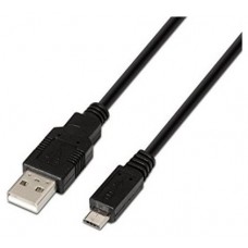 CABLE AISENS USB 2.0 TIPO A/M-MINI B/M NEGRO 1.8M