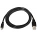 Aisens Cable USB 2.0 tipo A/M-Micro B/M negro 1.8m