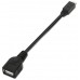 CABLE AISENS USB 2.0 OTG TIPO MICRO B/M-A/H NEGRO 15CM