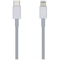 CABLE AISENS USB 2.0 LIGHTNING/M-USB-C/M PD BLANCO 20CM