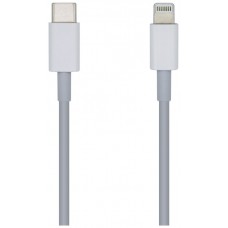 CABLE AISENS USB 2.0 LIGHTNING/M-USB-C/M PD BLANCO 20CM