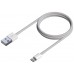 CABLE AISENS USB 2.0 LIGHTNING M-USB-A/M BLANCO 0.5M